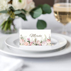 Bordkort "Rose Wreath" med personalisering