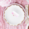 Papptallerkener Paper Porcelain, 6 stk.
