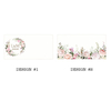 Bordkort "Rose Wreath" med personalisering