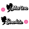 Kaketopp Barbie m/personalisering
