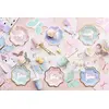 Papptallerkener Unicorn Pastel , 6 stk.