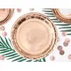 Papptallerkener roségull