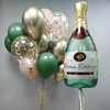 Heliumbukett Champagne & Confetti