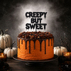 Kaketopp til Halloween Creepy but Sweet