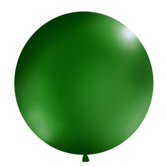 Stor ballong mørk grønn