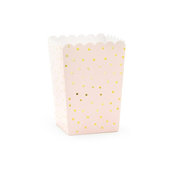 Popcorn bokser Tiny Dots rosa, 6 stk.