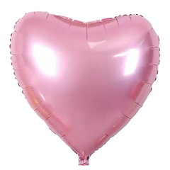 Stor folieballong Hjerte rosa