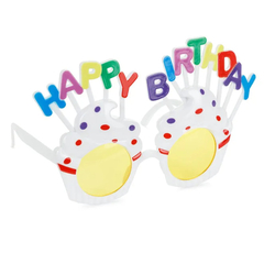 Partybriller Happy Birthday fargerike