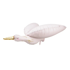 Folieballong Stork rosa