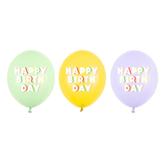 Ballonger Happy Birthday fargemix