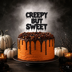 Kaketopp til Halloween Creepy but Sweet