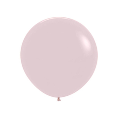 Stor ballong pale rose, 60 cm