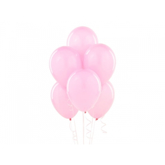 Ballonger lys rosa, 10 stk.