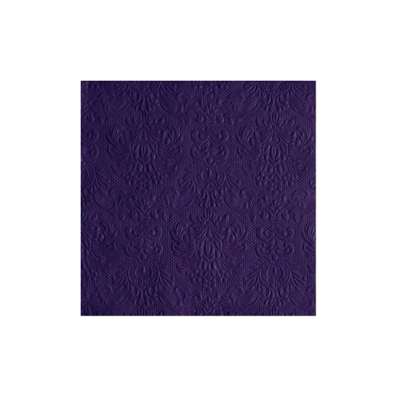 Servietter Elegance Dark Purple (Violet), 15 stk.