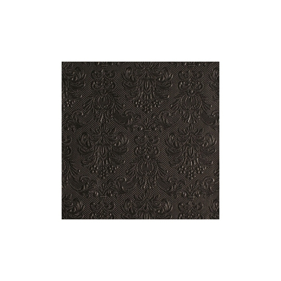 Servietter Elegance Black, 15 stk.