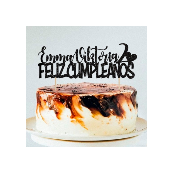 Kaketopp Feliz Cumpleaños m/ personalisering