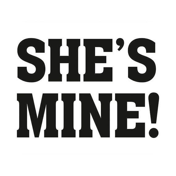 Skostikkers "She’s Mine", 2 stk.