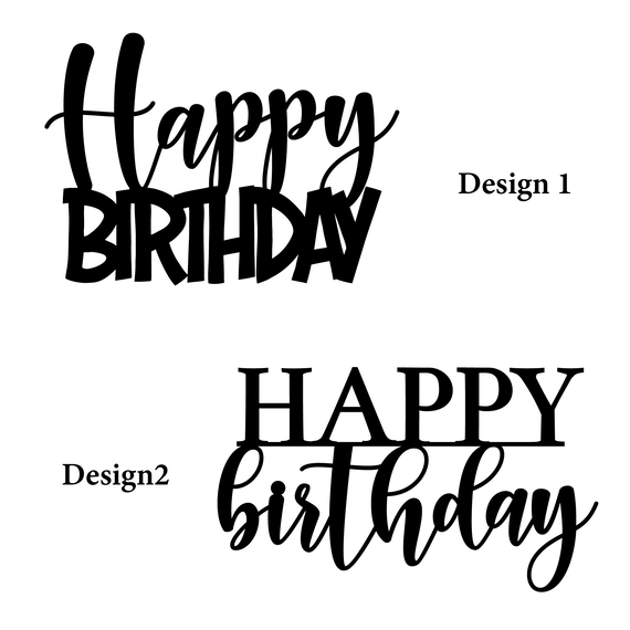 Kaketopp "Happy Birthday"