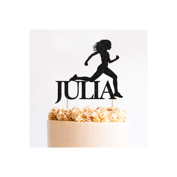 Kaketopp Løper (Runner) med personalisering