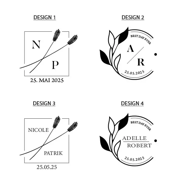 Personalisert sjokolade Modern logo