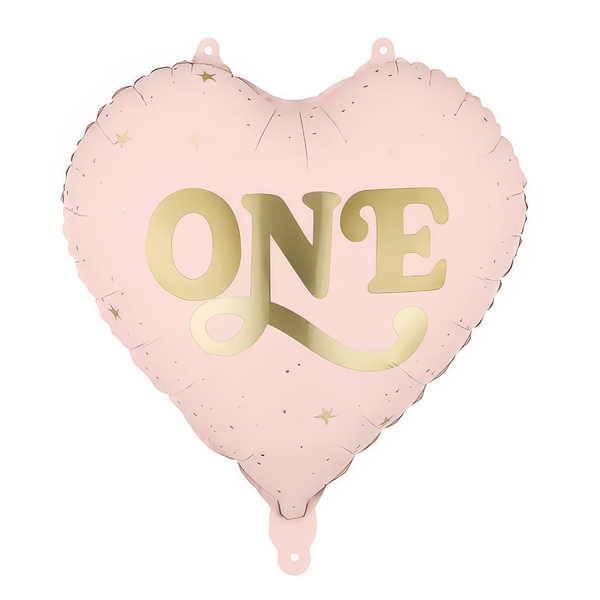 Folieballong ONE rosa