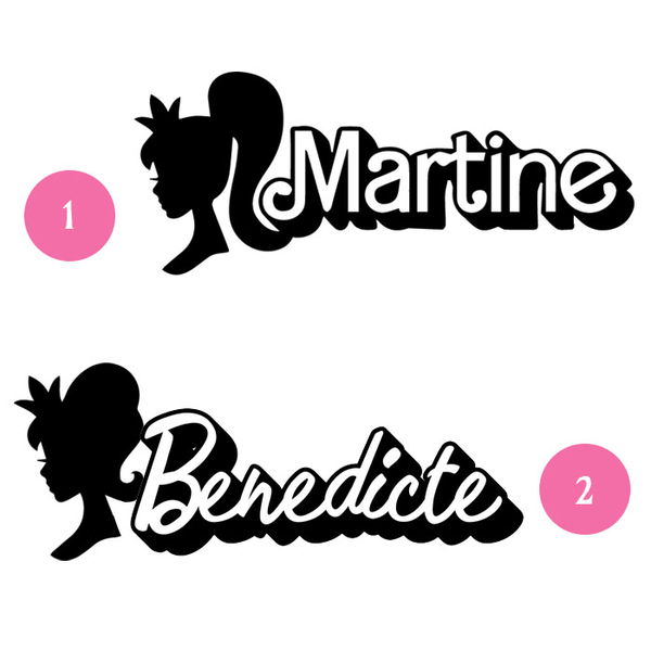 Kaketopp Barbie m/personalisering