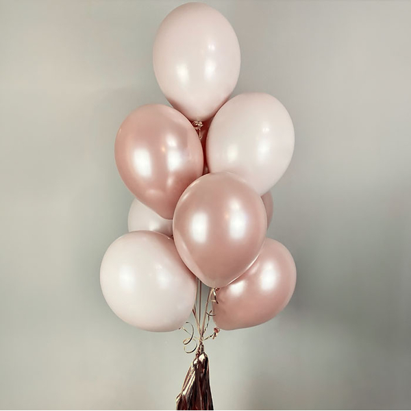 Ballongbukett Pearl Blush
