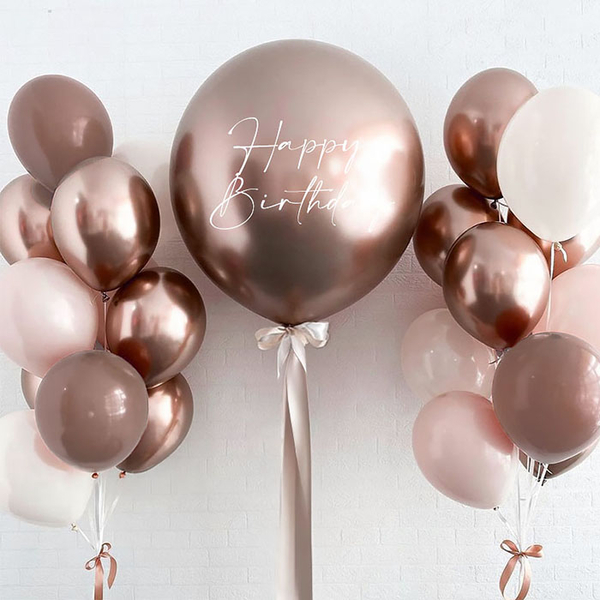 Ballongbukett Rose Gold Glamour