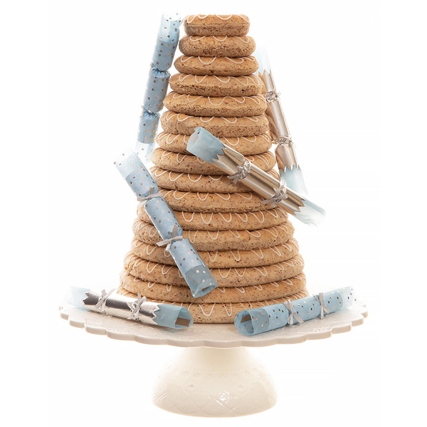 Smell bon-bon lys blå 15 cm, 6 stk.