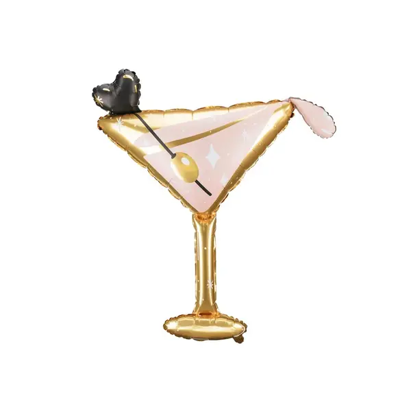 Folieballong Martiniglass