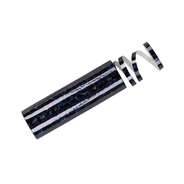 Serpentiner svart holografisk