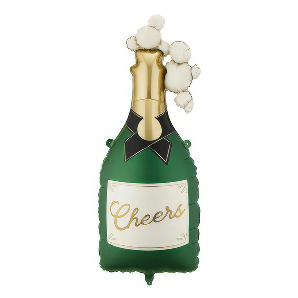 Folieballong Champagne med bobler