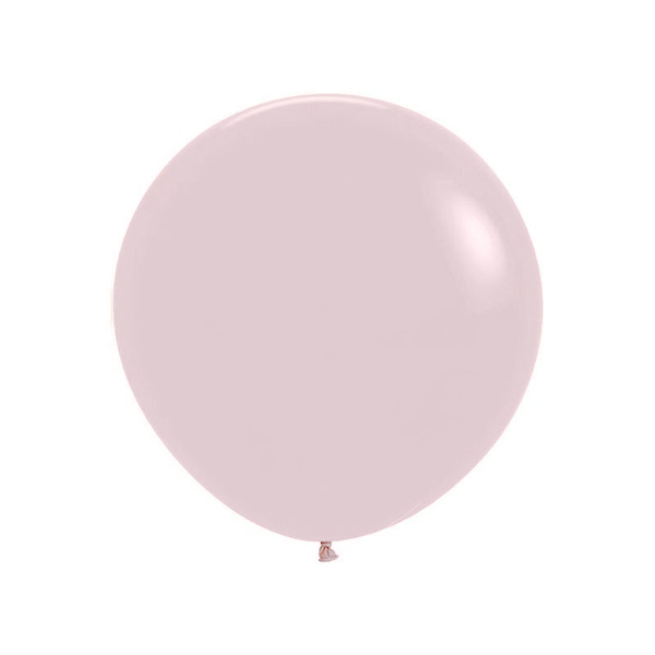 Stor ballong pale rose, 60 cm