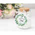 Etiketter "Eucalyptus" med personalisering, 9/16 stk.