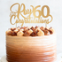 Kaketopp "Congratulations" med personalisering